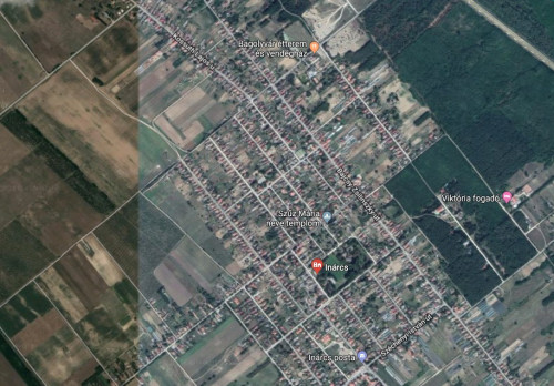 Eladó telek Inárcson